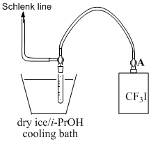 Figure 2. Apparatus for Collecting CF3I