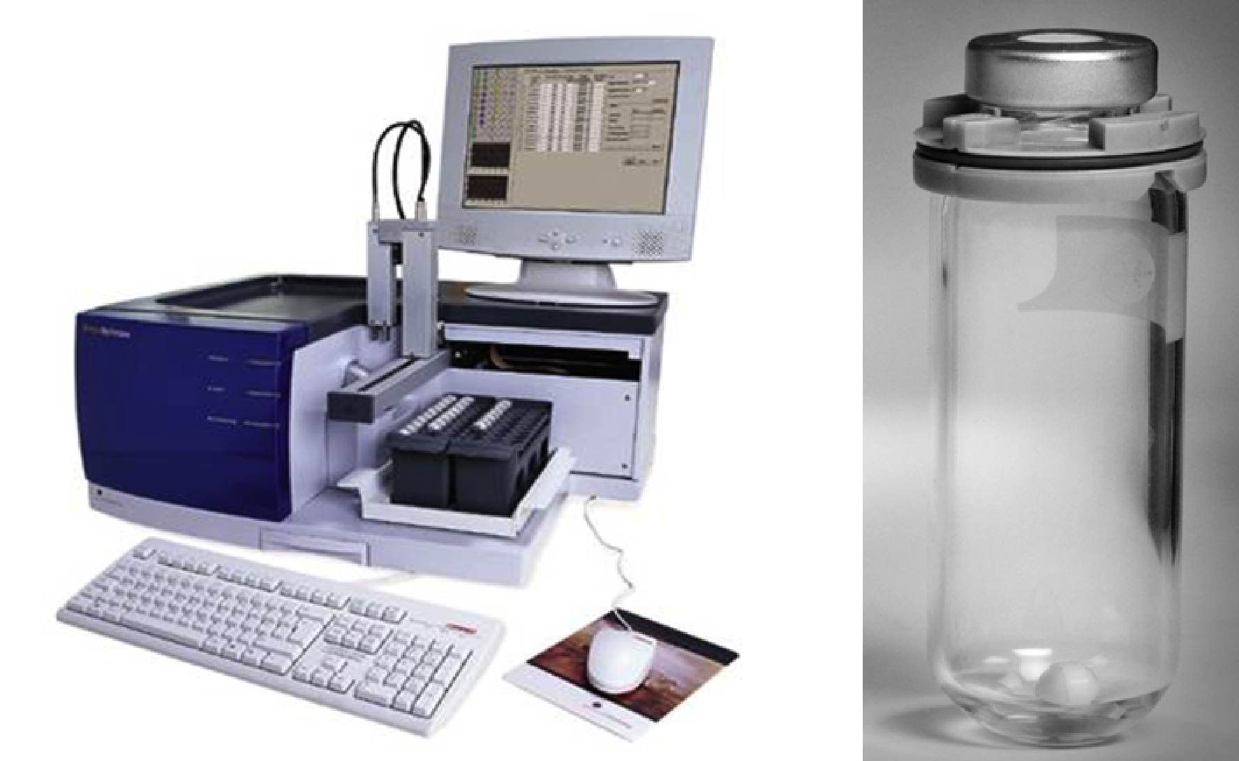 Figure 1. Optimizer Sixty EXP single-mode microwave reactor with 20 mL reaction vessel (Biotage AB, Sweden).