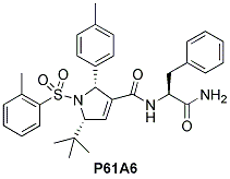 


				Figure 1. Geranylgeranyltransferase type-I inhibitor P61A6.