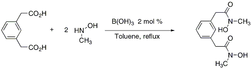 Figure 4.





Boric acid catalyzed dicarboxylic amidation reactions.