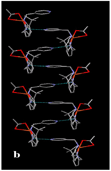 Solid state structure of Cu(II) complex 3.