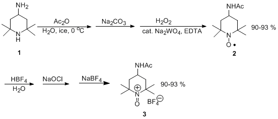 Scheme 1. Revised Procedure for the Preparation of 2 and 3.