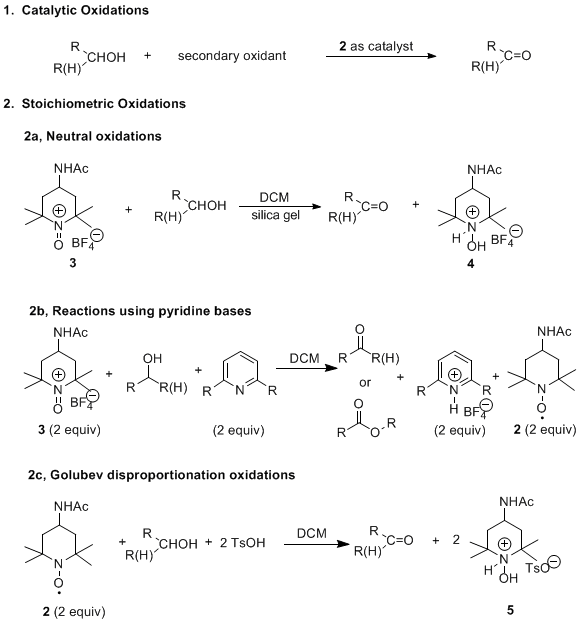 Scheme 2. Overall Stoichiometric Oxidations