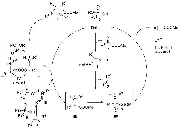 Scheme 1 Proposed Reaction Mechanism of the Title Reaction